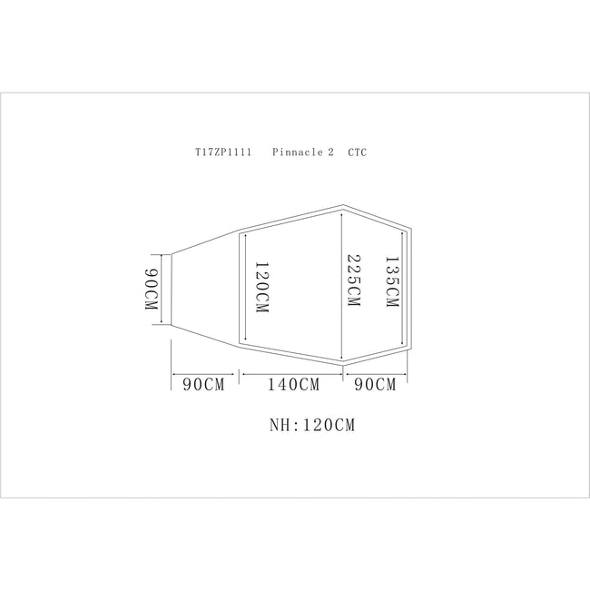 PINNACLE 2-Person, 4-Season Tent